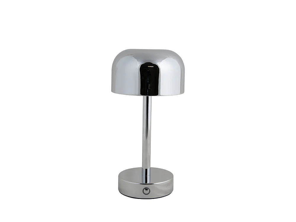 James - Lampe à poser LED sans fil rechargeable - Chrome