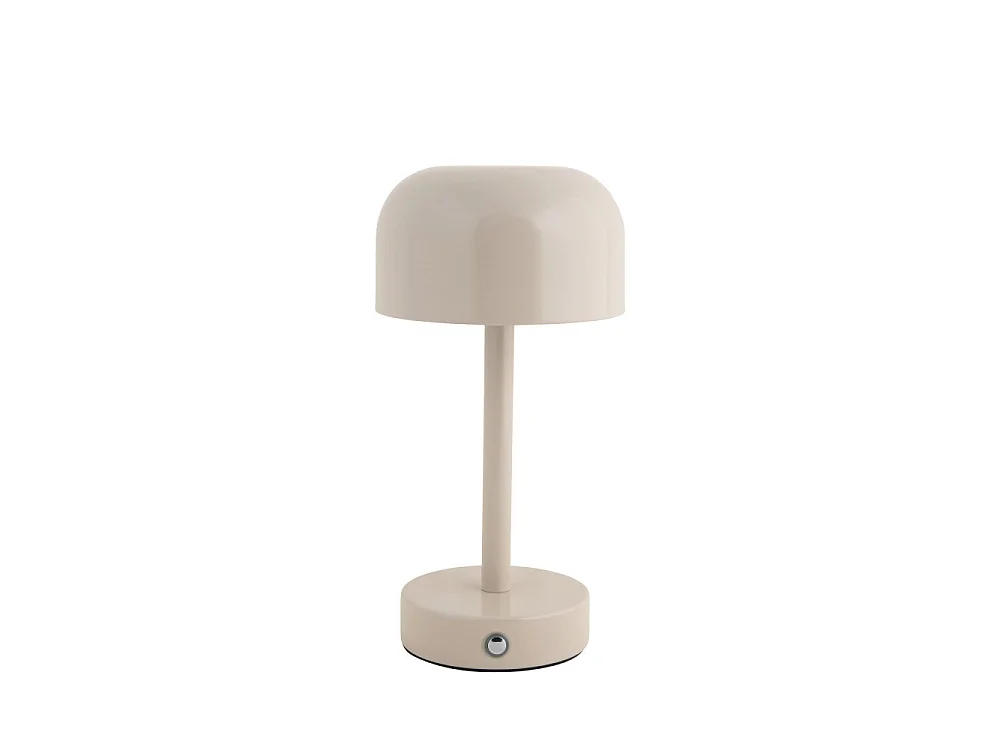 James - Lampe à poser LED sans fil rechargeable - Beige rosé