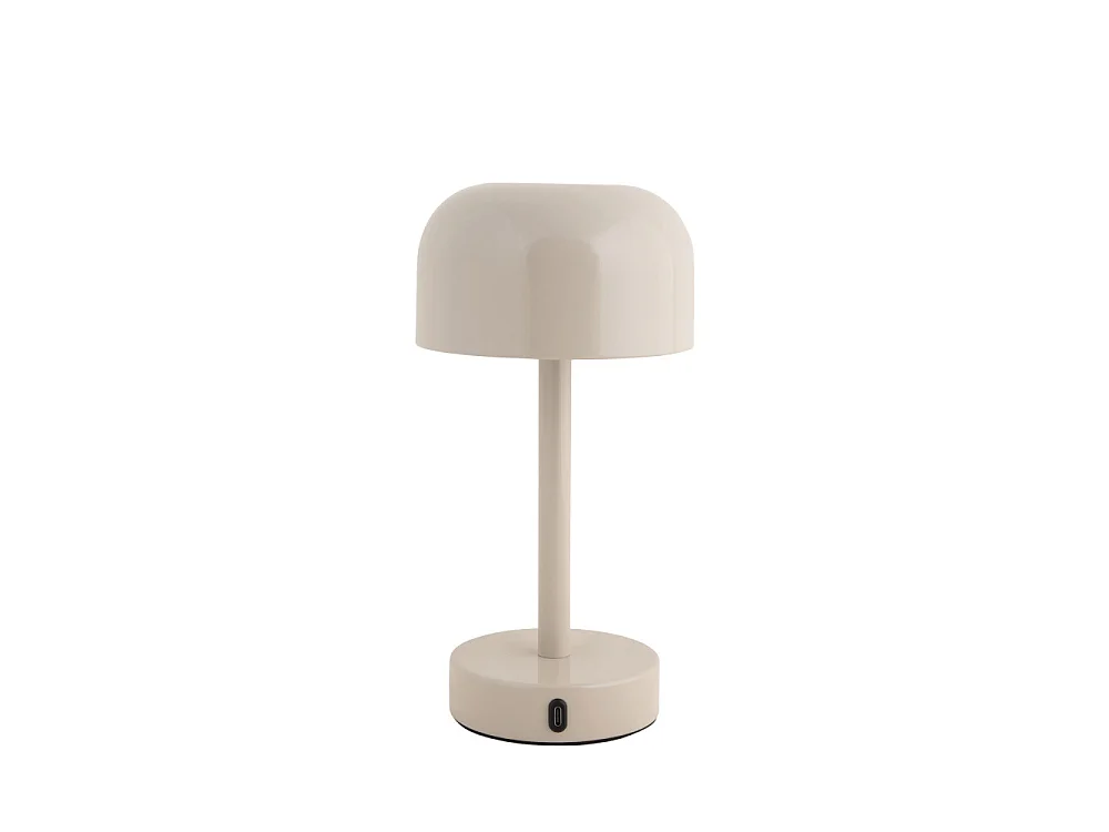 James - Lampe à poser LED sans fil rechargeable - Beige rosé