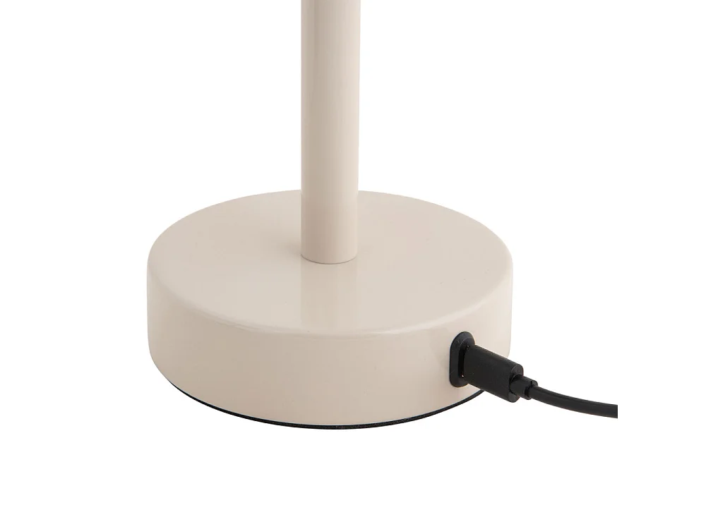 James - Lampe à poser LED sans fil rechargeable - Beige rosé
