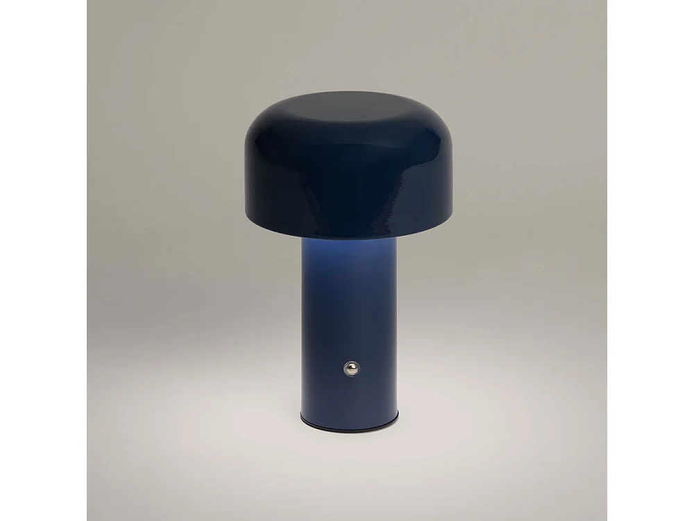 Zeno - Lampe à poser LED sans fil rechargeable - Bleu