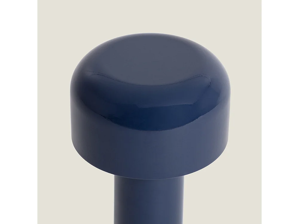 Zeno - Lampe à poser LED sans fil rechargeable - Bleu