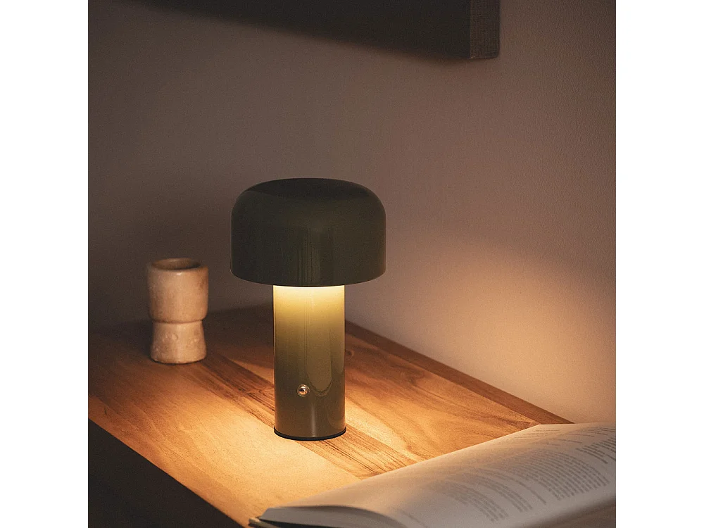 Zeno - Lampe à poser LED sans fil rechargeable - Vert