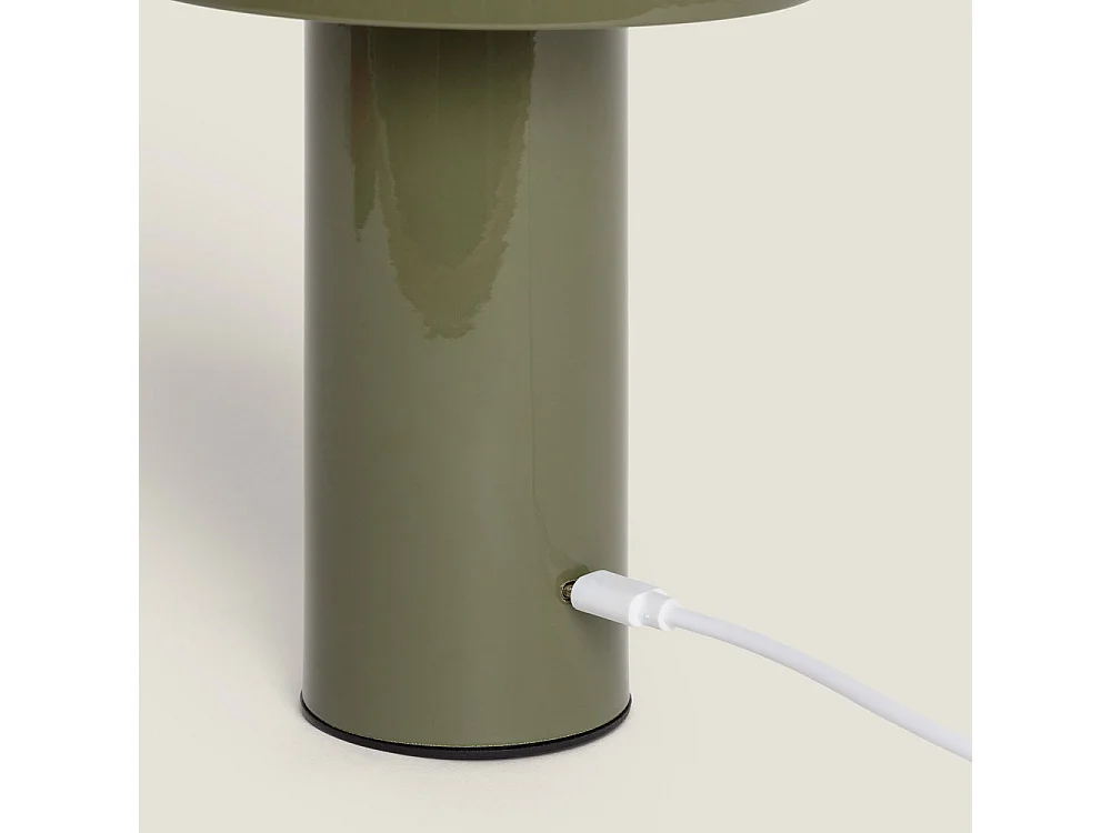 Zeno - Lampe à poser LED sans fil rechargeable - Vert