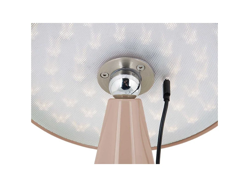 Phoebe - Lampe à poser LED sans fil rechargeable - Marron argile