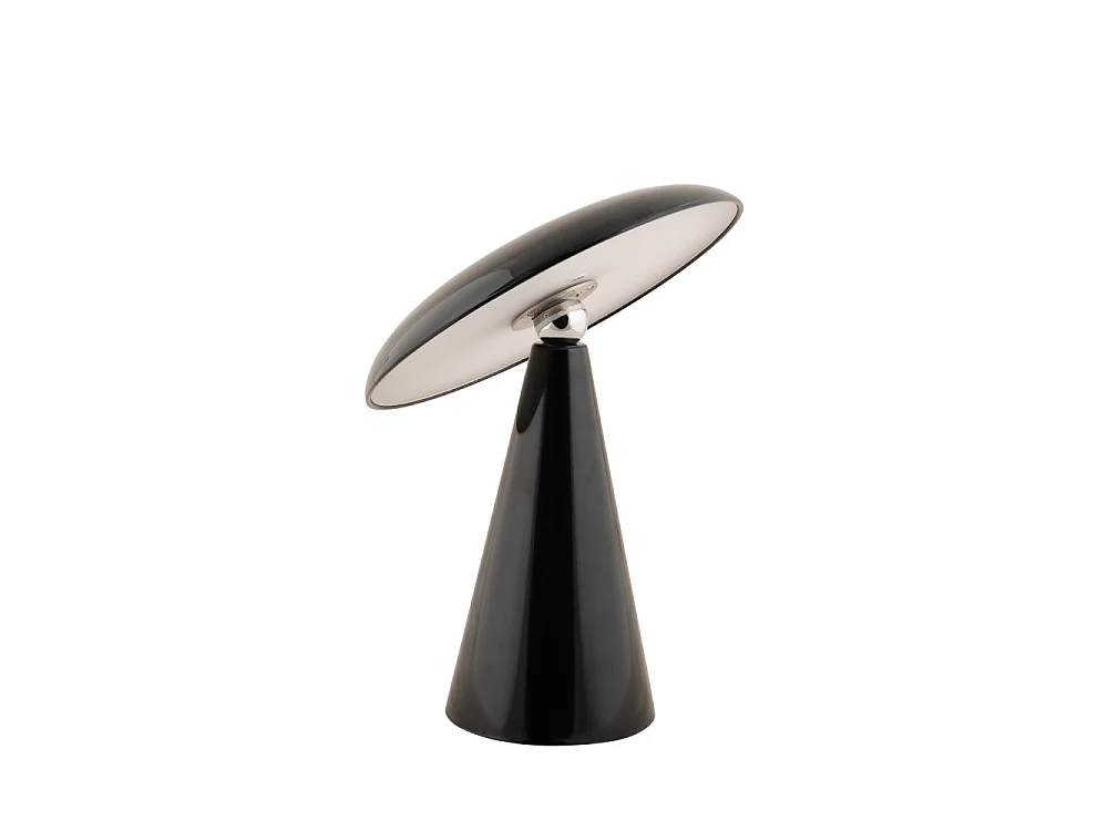 Phoebe - Lampe à poser LED sans fil rechargeable - Noir