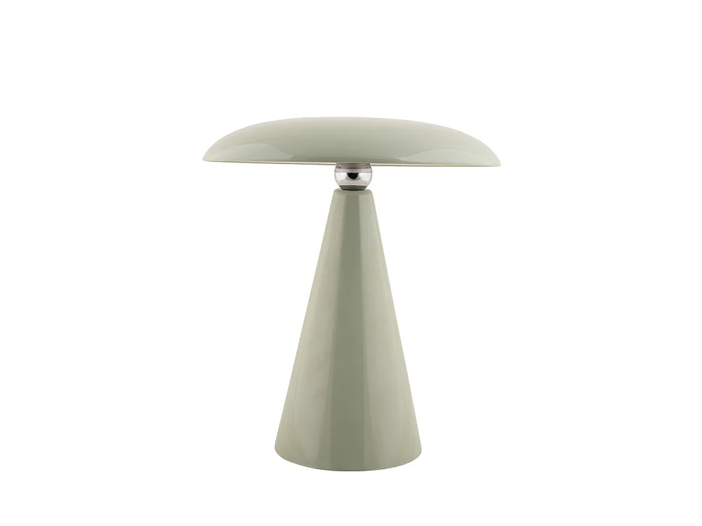 Phoebe - Lampe à poser LED sans fil rechargeable - Vert de gris