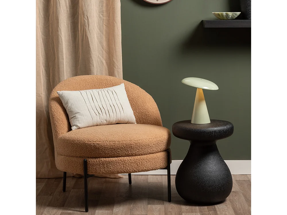 Phoebe - Lampe à poser LED sans fil rechargeable - Vert de gris