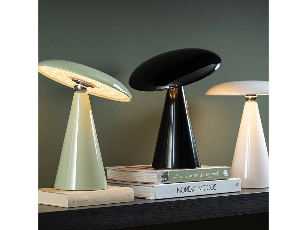 Phoebe - Lampe à poser LED sans fil rechargeable - Blanc
