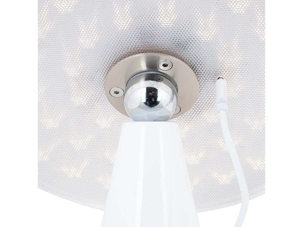 Phoebe - Lampe à poser LED sans fil rechargeable - Blanc