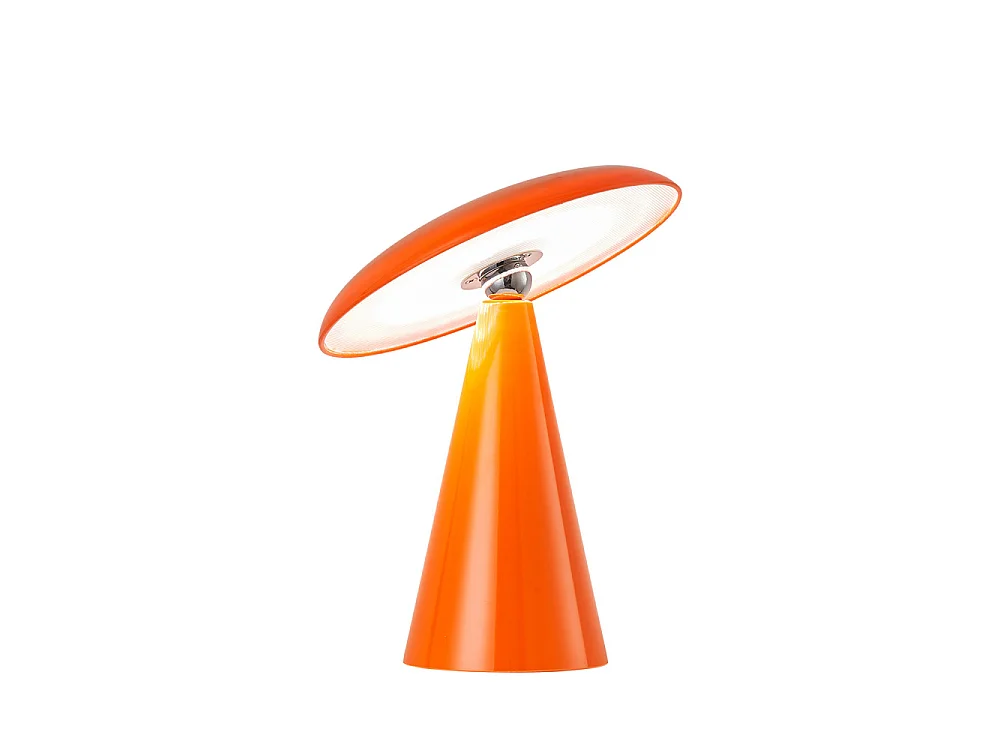 Phoebe - Lampe à poser LED sans fil rechargeable - Orange