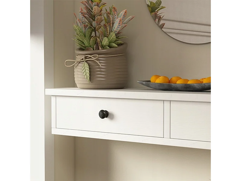 Étagère suspendue blanche, meuble de style loft moderne pour chambre à coucher, à fixer au mur