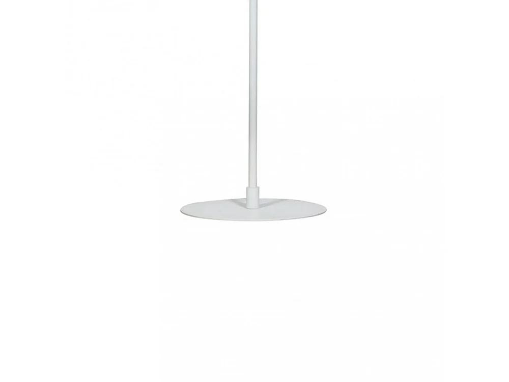 Dalia - Lampadaire en papier et métal H150cm - Blanc