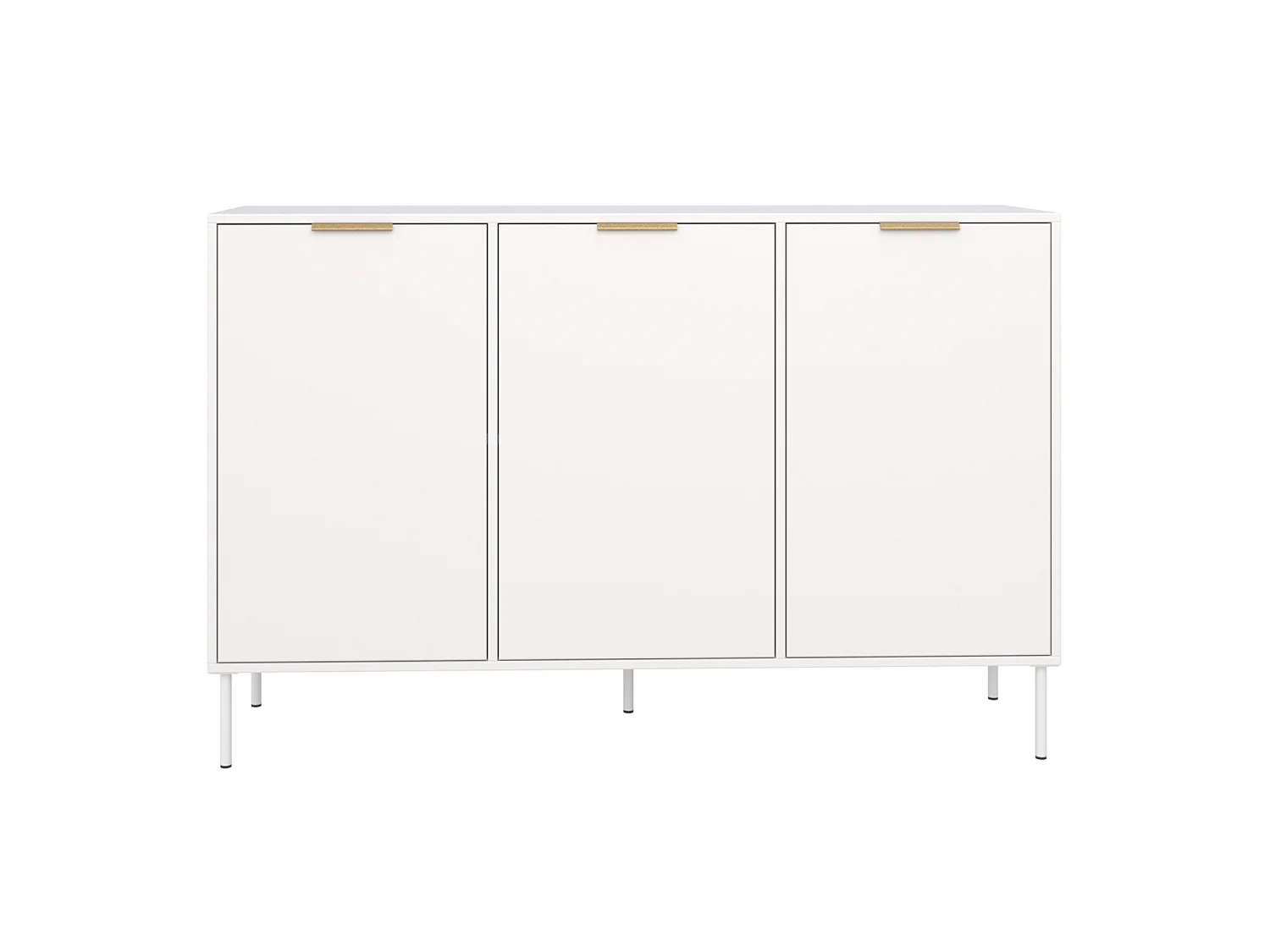 Buffet 3 portes – VENA – 150 cm – Blanc