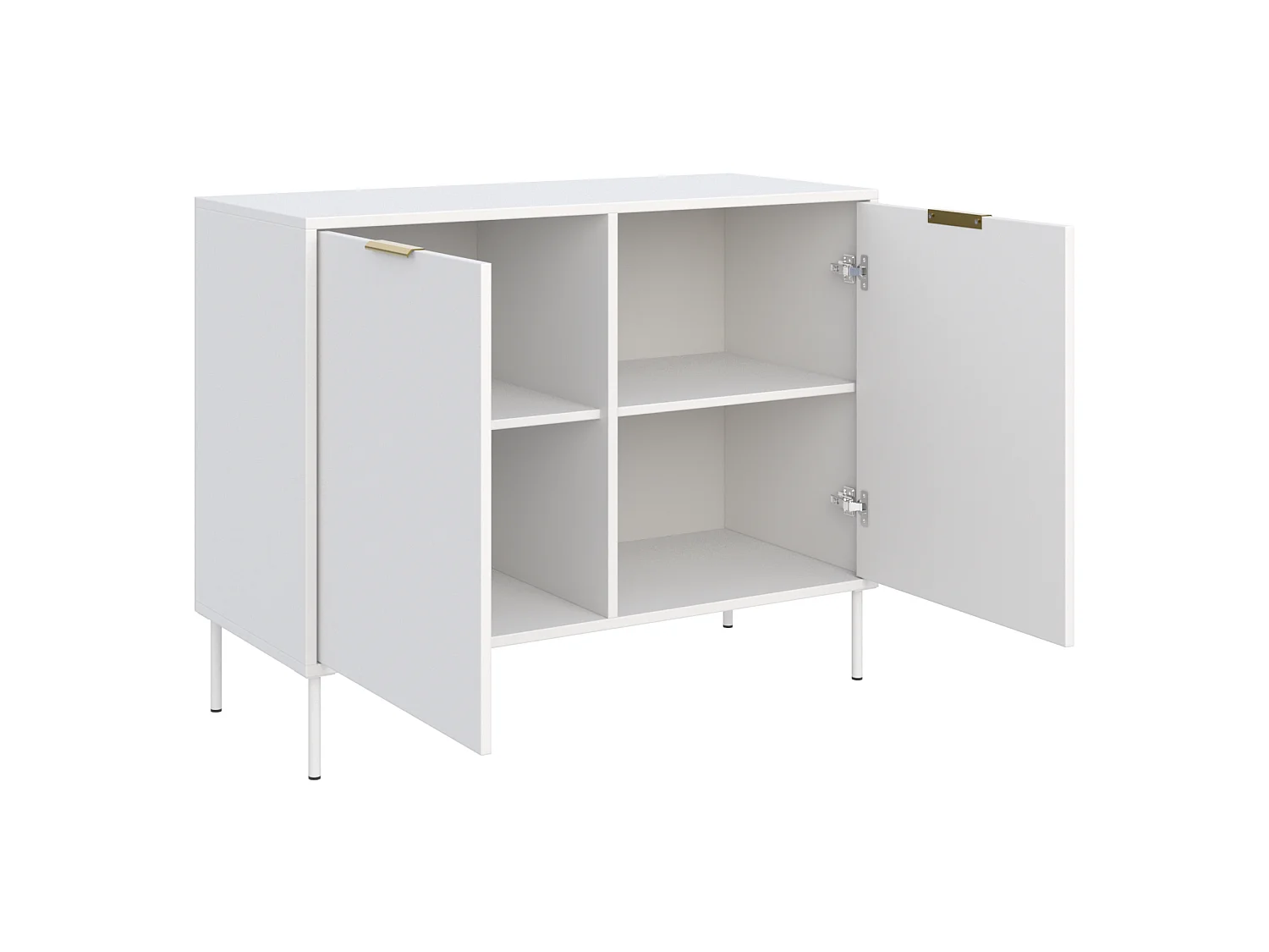 Buffet 2 portes – VENA – 100 cm – Blanc