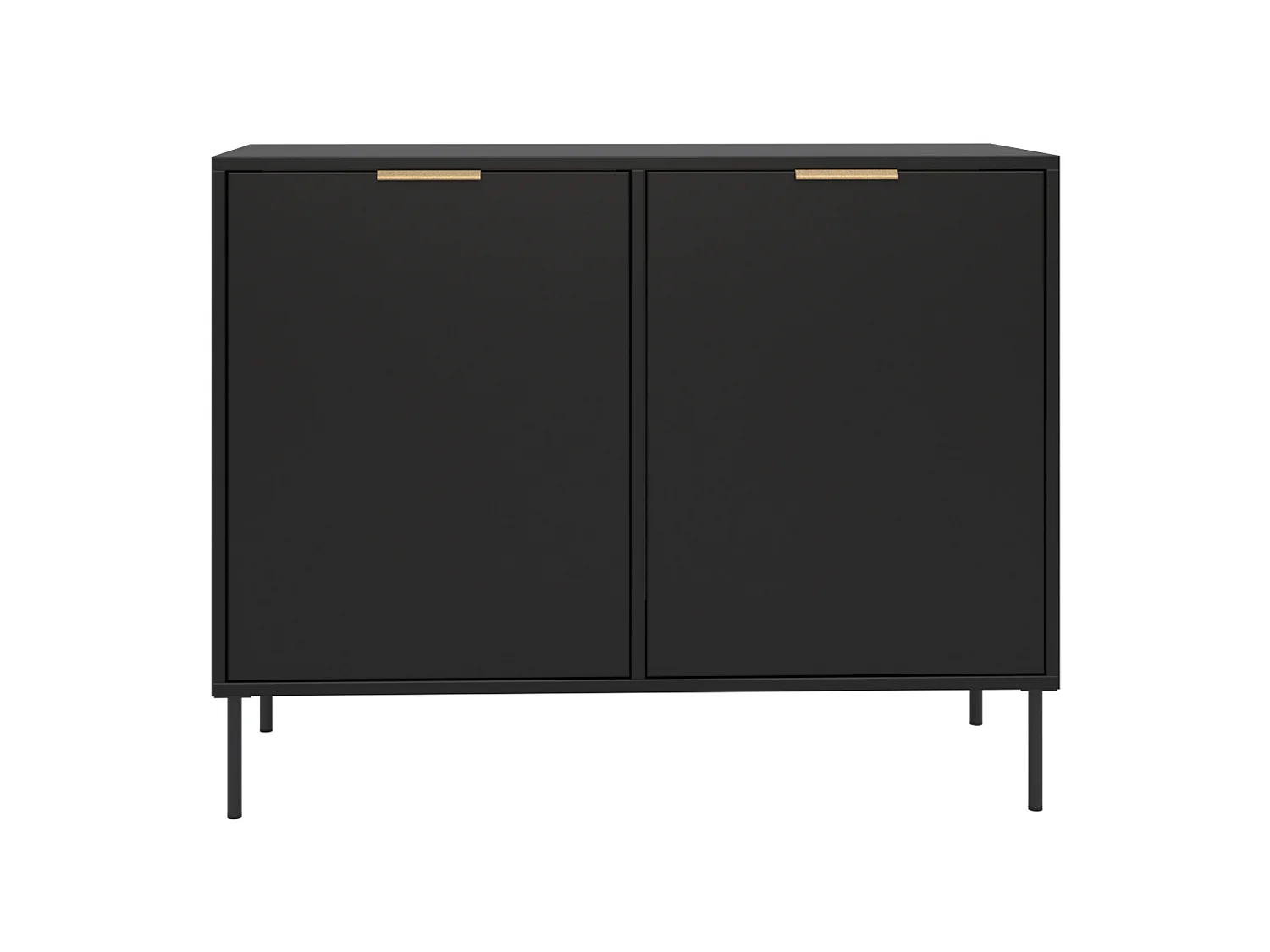 Buffet 2 portes – VENA – 100 cm – Noir