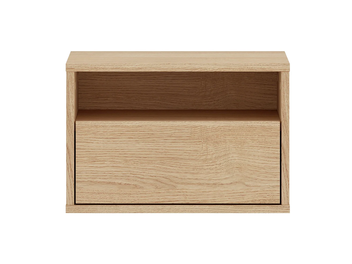 Nachttisch mit Schublade und Nische - 45 cm - Eiche Mavelie - HEGGERS