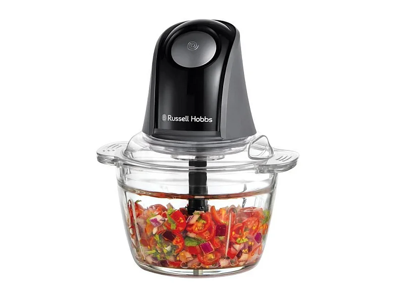 Picadora Mini Russell Hobbs 200W 1L Antracita Mate Compacta y Potente