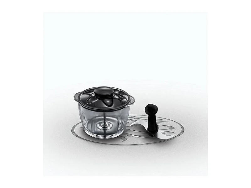 Russell Hobbs 24662-56 Tritaverdure  Elettrico 0,5 L 200 W Nero Trasparente