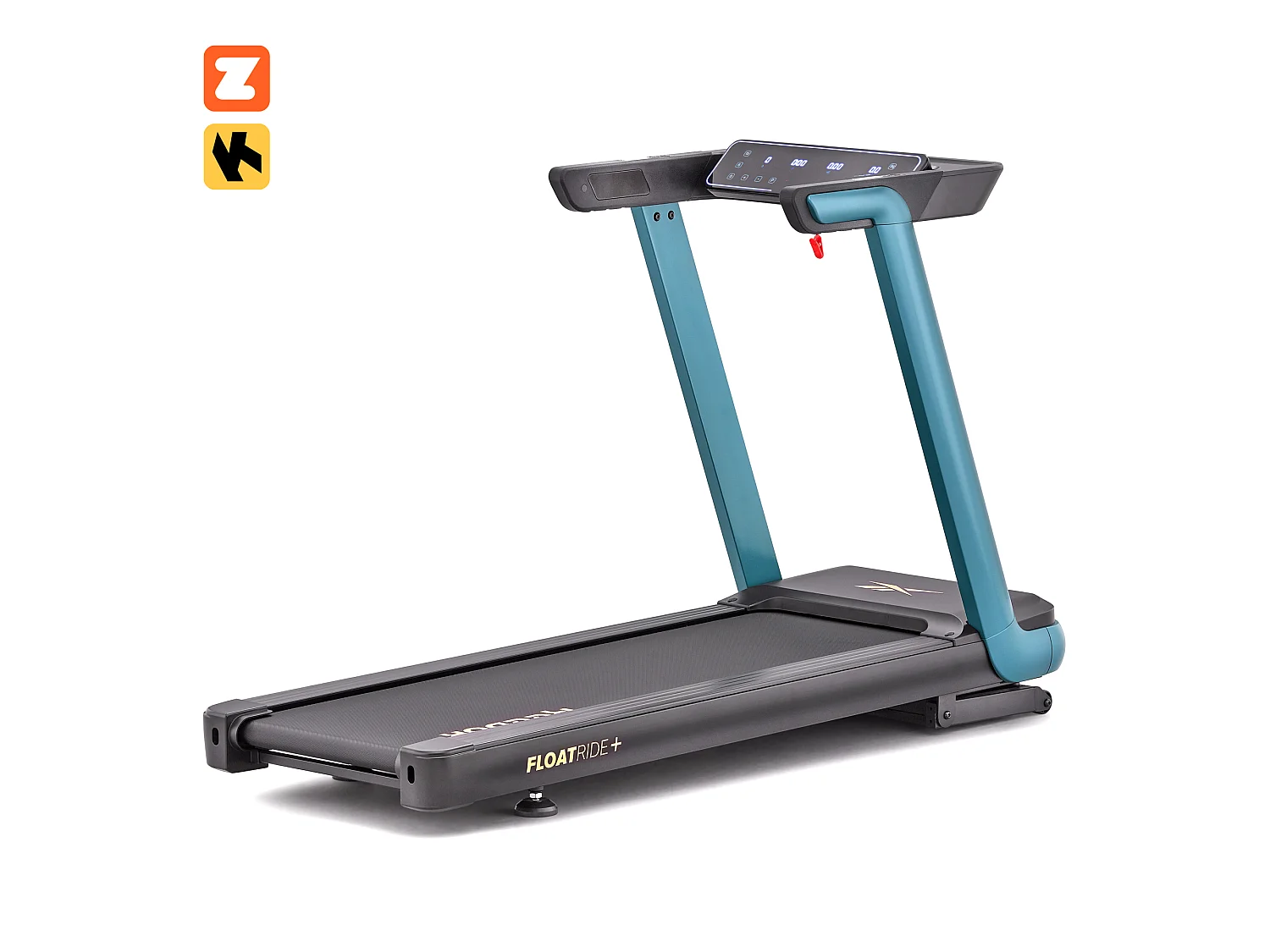 Tapis roulant motorizzato - Reebok - Modello FR20z Floatride - Per casa/appartamento - LED - Velocità da 1 a 18 km/h - Verde