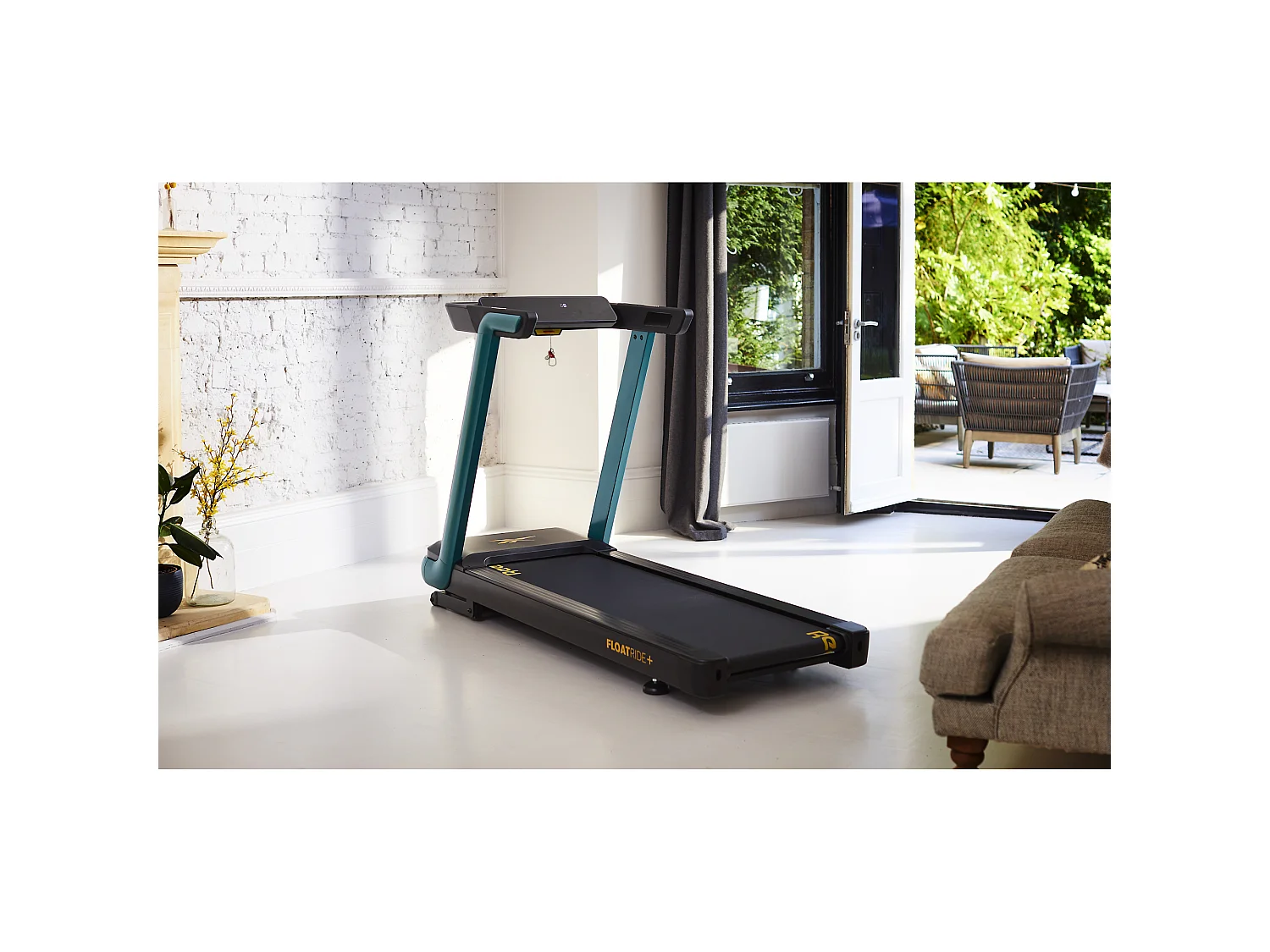 Tapis roulant motorizzato - Reebok - Modello FR20z Floatride - Per casa/appartamento - LED - Velocità da 1 a 18 km/h - Verde