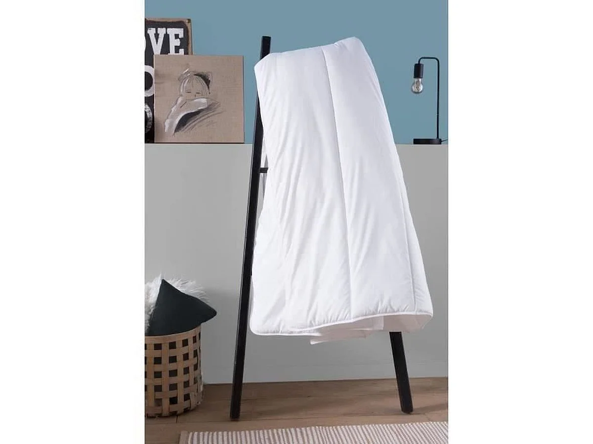 DODO Splendeur Pack — Couette Chaude 220x240 cm + 2 Oreillers 60x60 cm anti-acariens