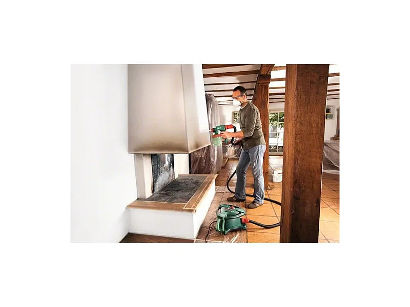 Pistolet à peinture BOSCH PFS 5000 E 1 200 W ALLPaint, 3 buses, vert