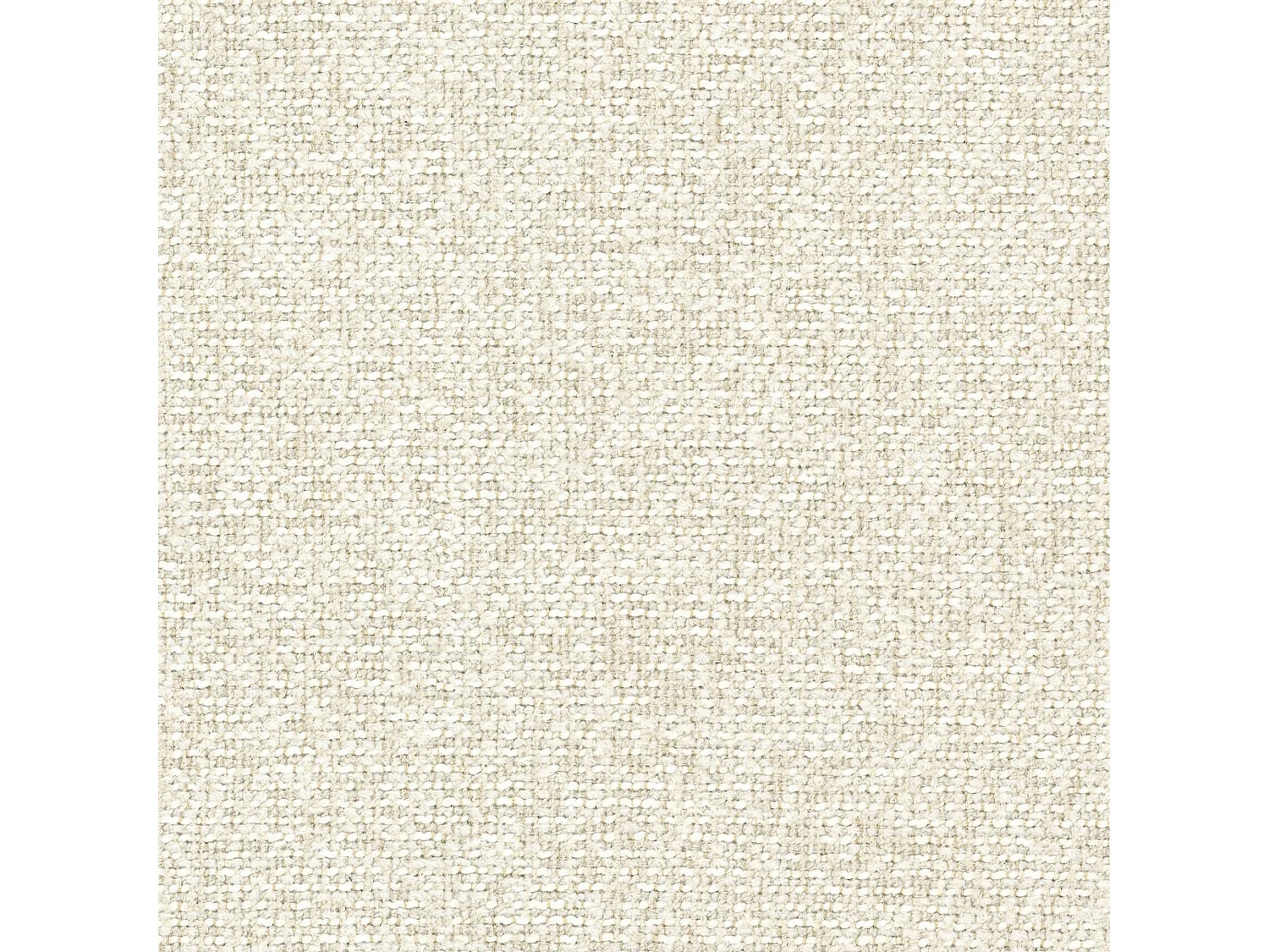 Canapé d'angle gauche tissu bouclé blanc cassé 280 cm - Mali Design