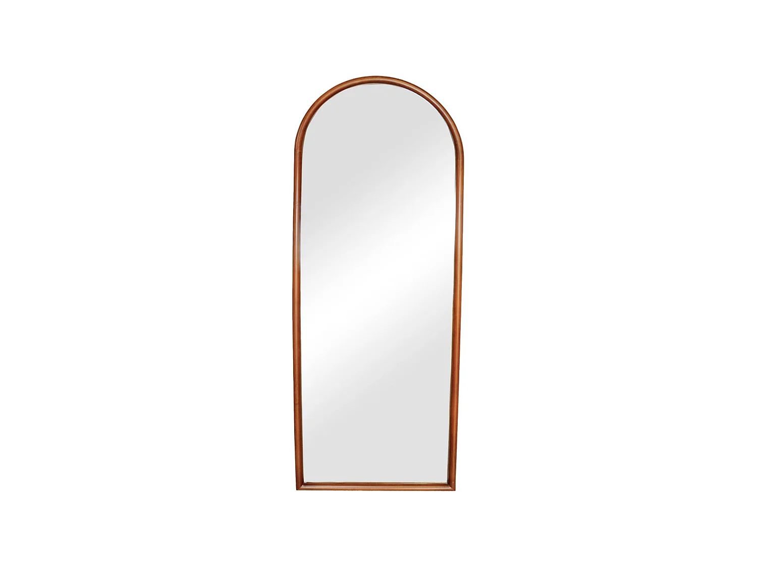 Specchio arco legno di pino, noce