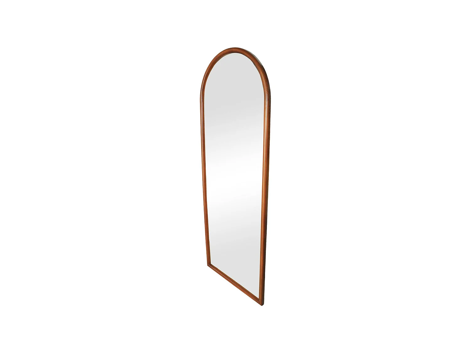 Specchio arco legno di pino, noce