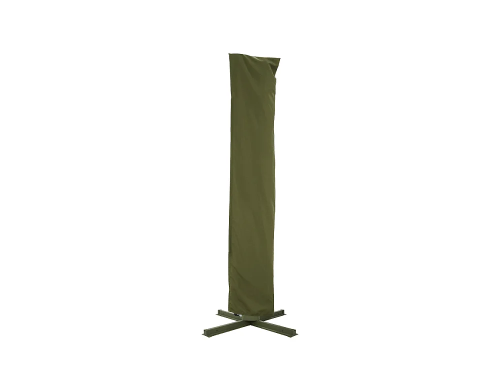 Veya - Parasol rectangulaire déporté en aluminium 3x4m - Vert olive