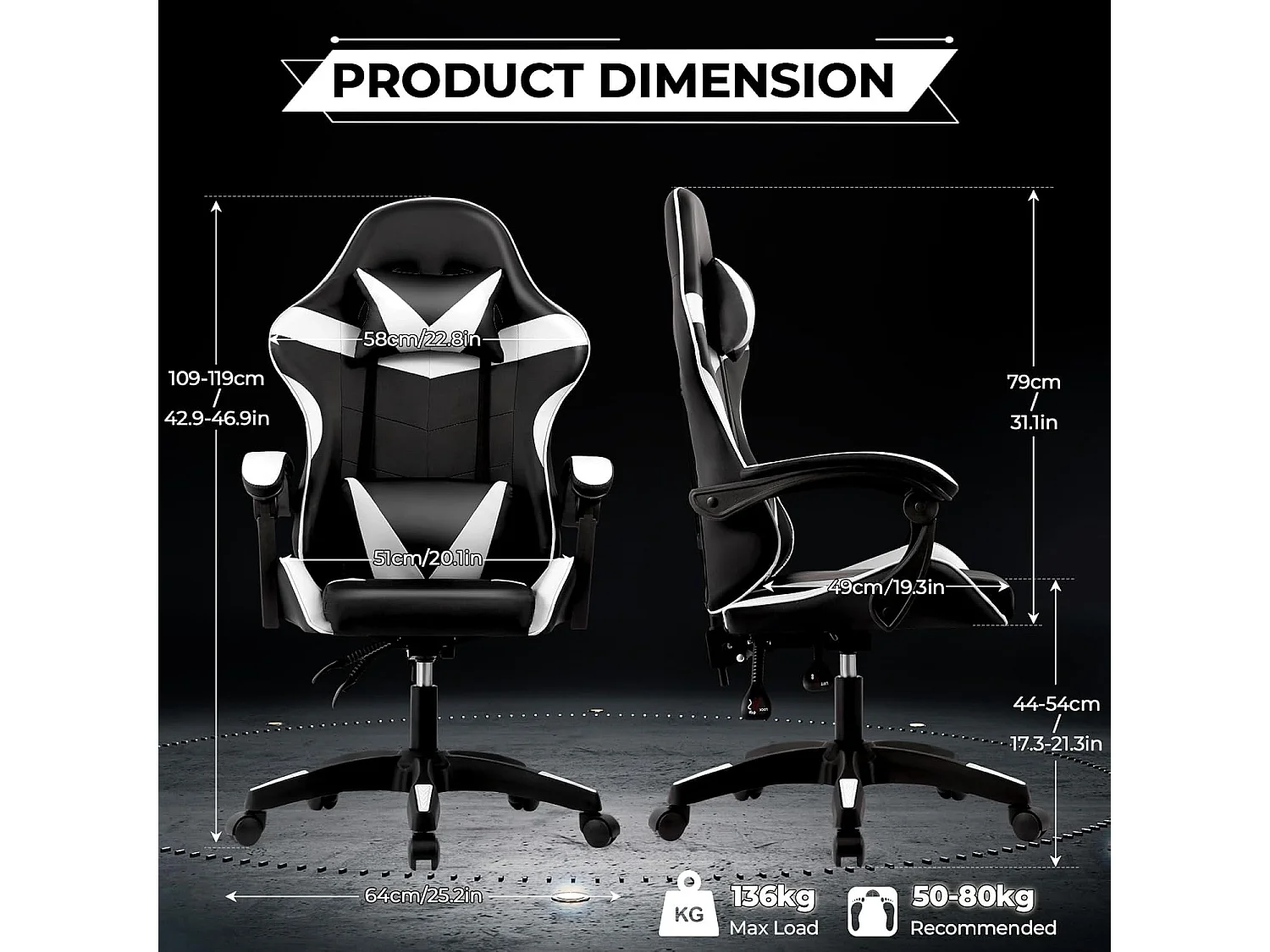 Ergonomic Gaming Chair