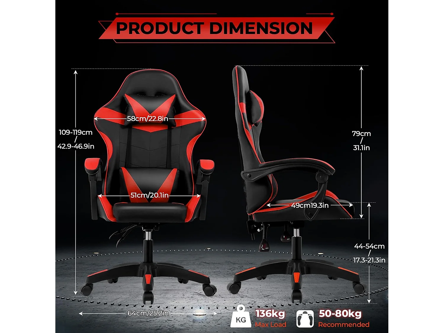 Ergonomic Gaming Chair