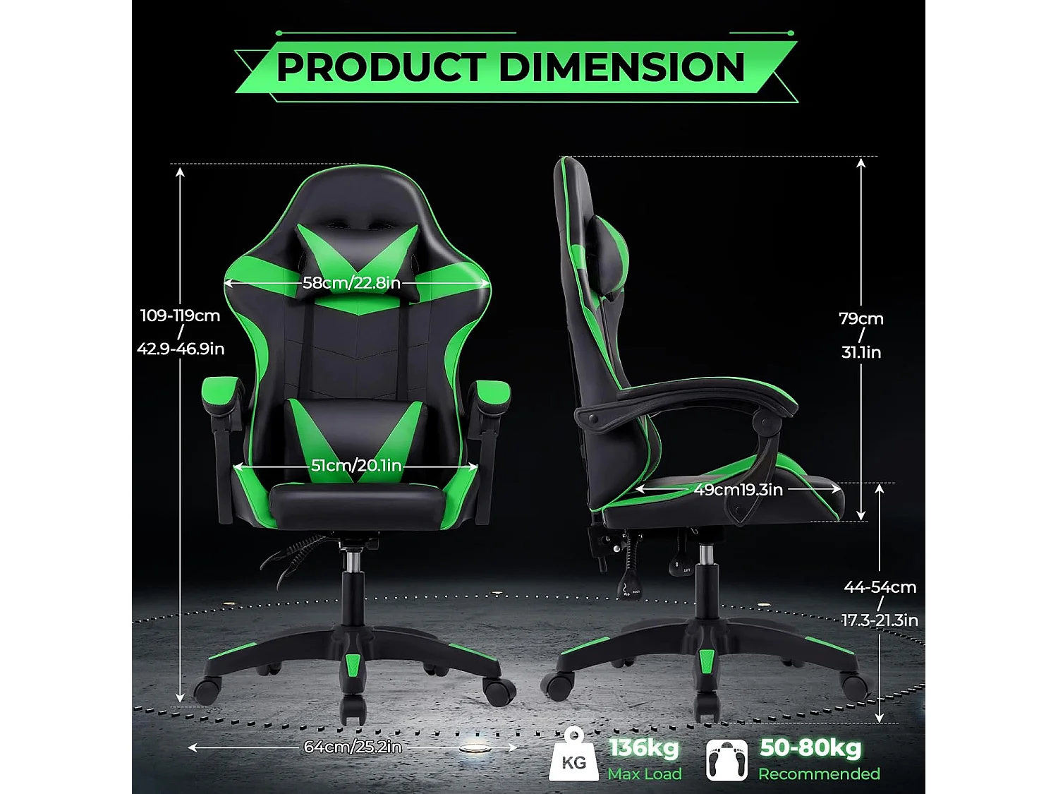 Ergonomic Gaming Chair