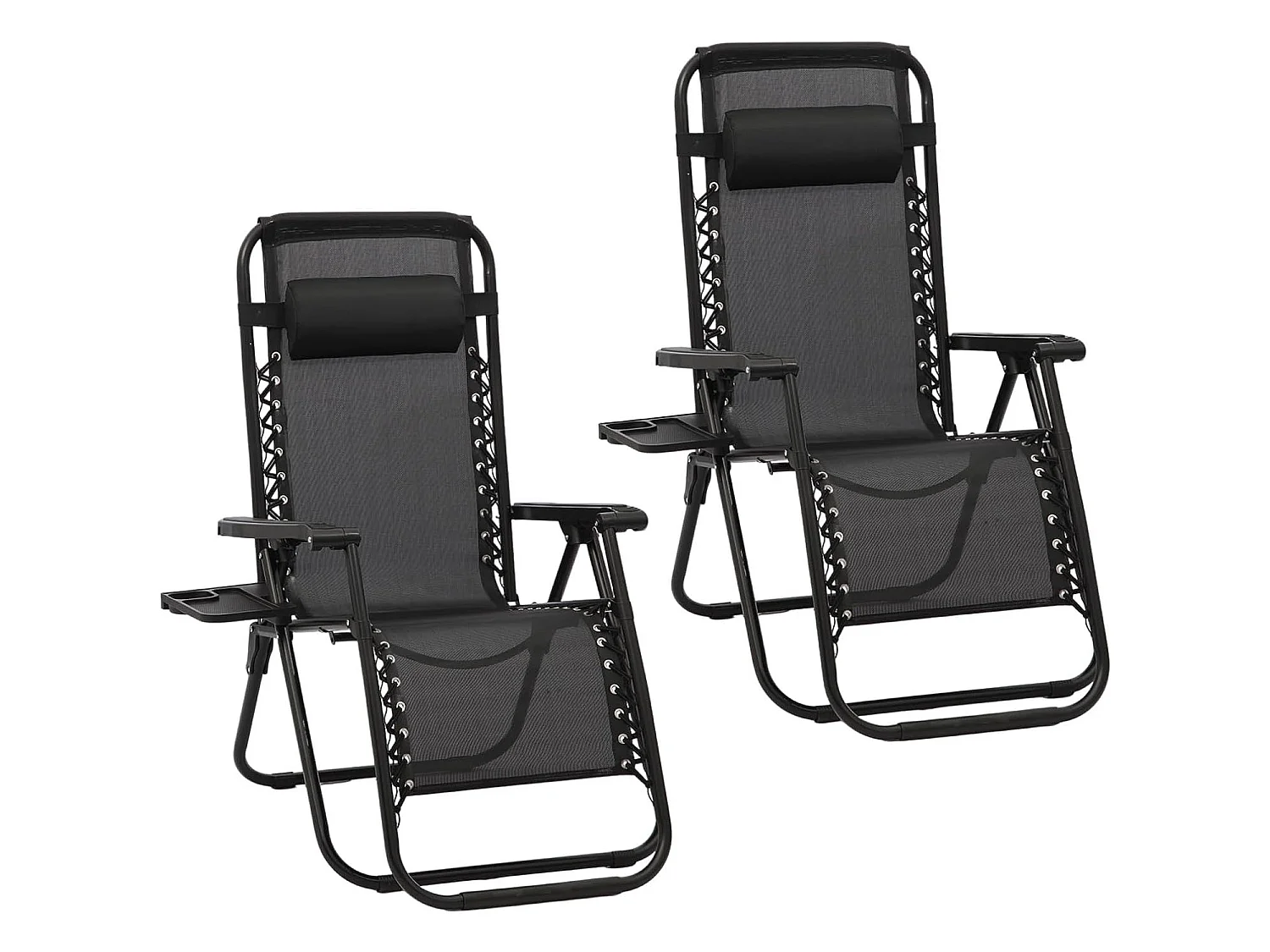 2-Pack Zero Gravity Lounge Chairs