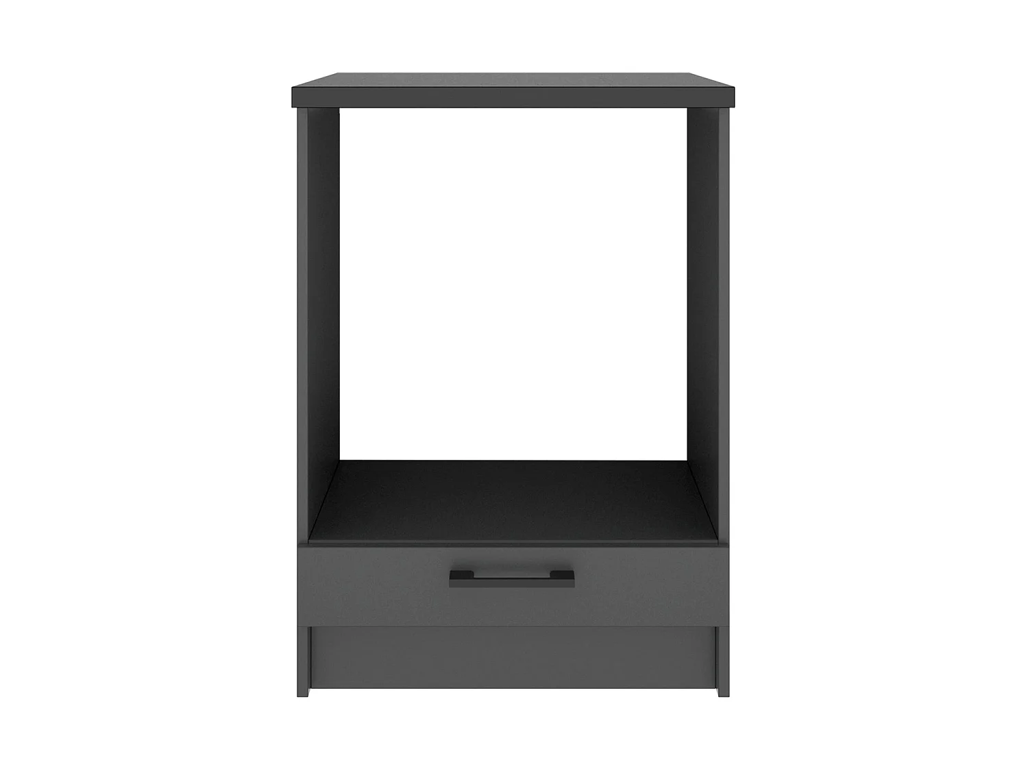 Módulo de cocina para horno kirsten y  negro y grafito para hogar moderno mueble de almacenaje  - Homekit