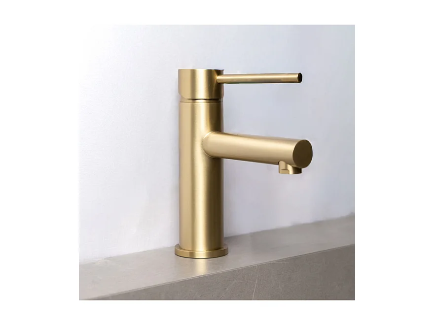 LuxuryBain, Robinet, mitigeur de lavabo design doré pour sallle de bain