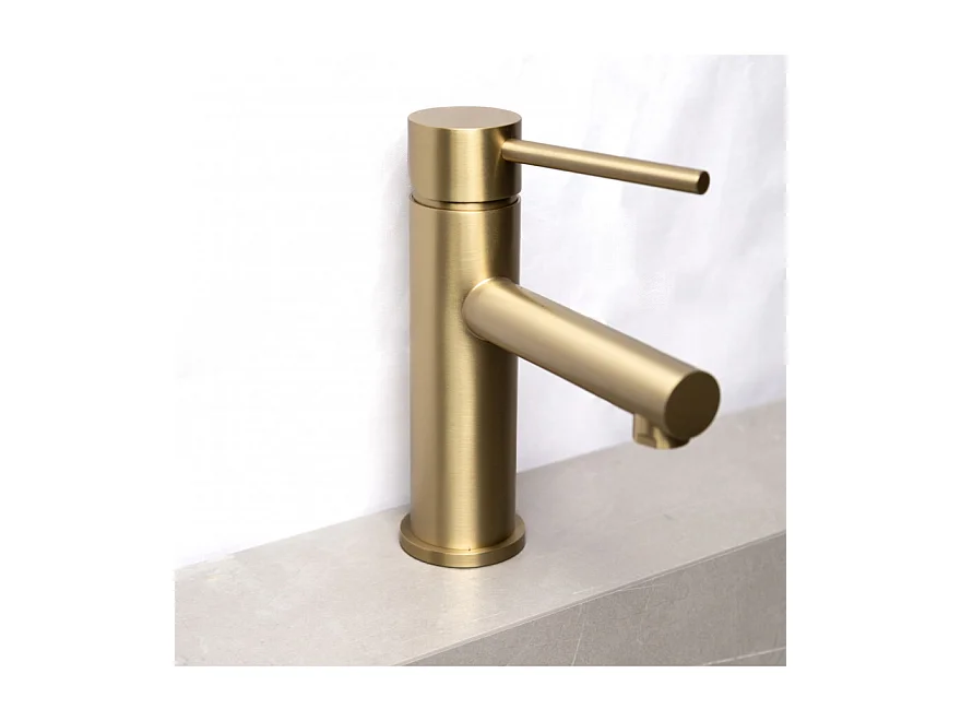 LuxuryBain, Robinet, mitigeur de lavabo design doré pour sallle de bain