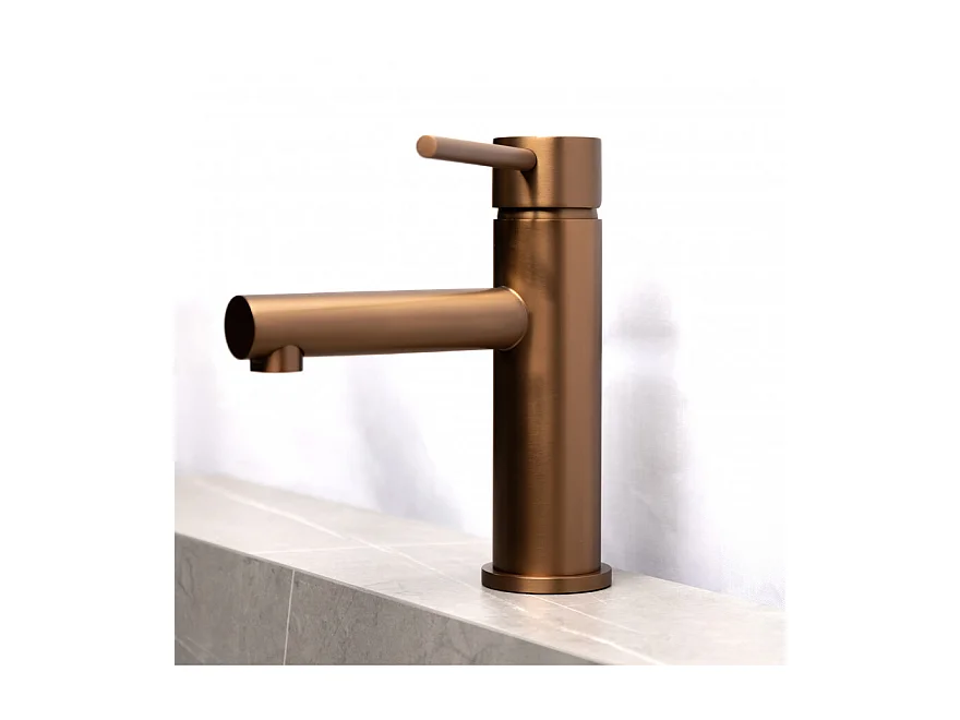 LuxuryBain, Robinet, mitigeur de lavabo design cuivré pour sallle de bain