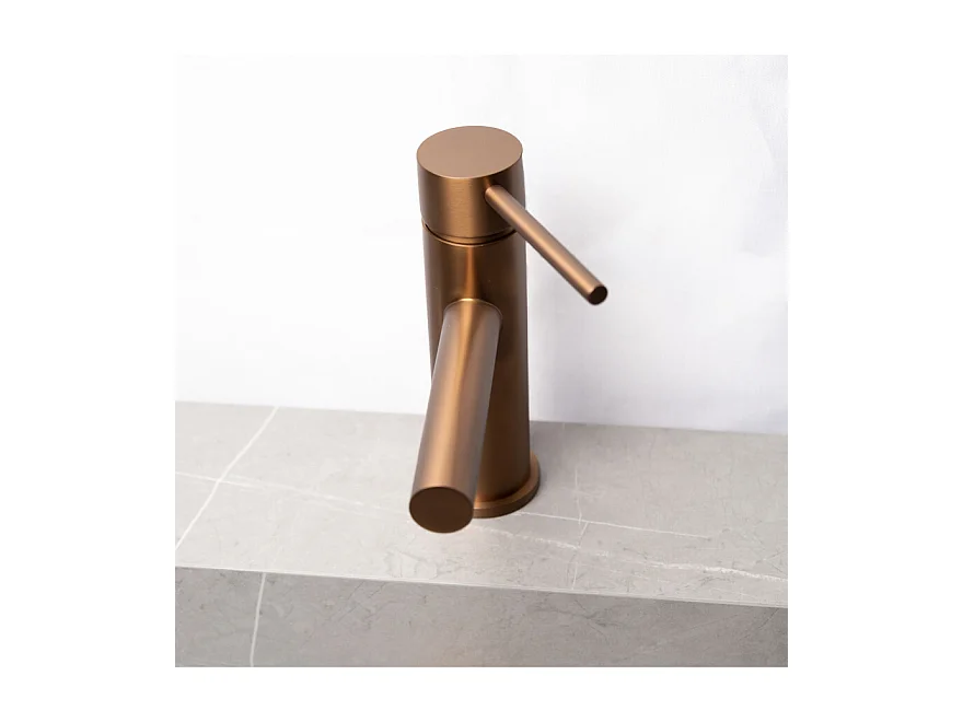 LuxuryBain, Robinet, mitigeur de lavabo design cuivré pour sallle de bain