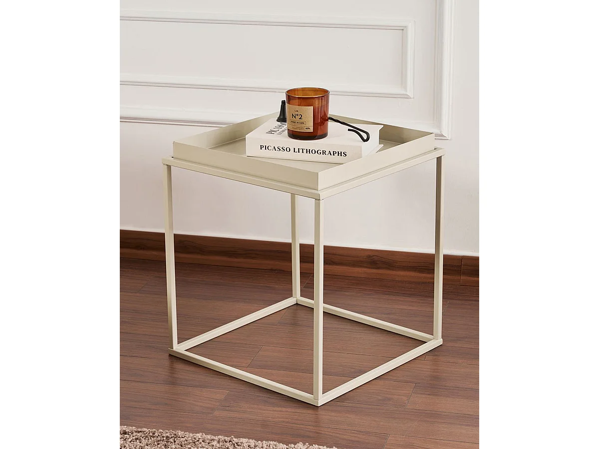 Mesa auxiliar katherine topo para hogar moderno mueble de almacenaje  - Homekit