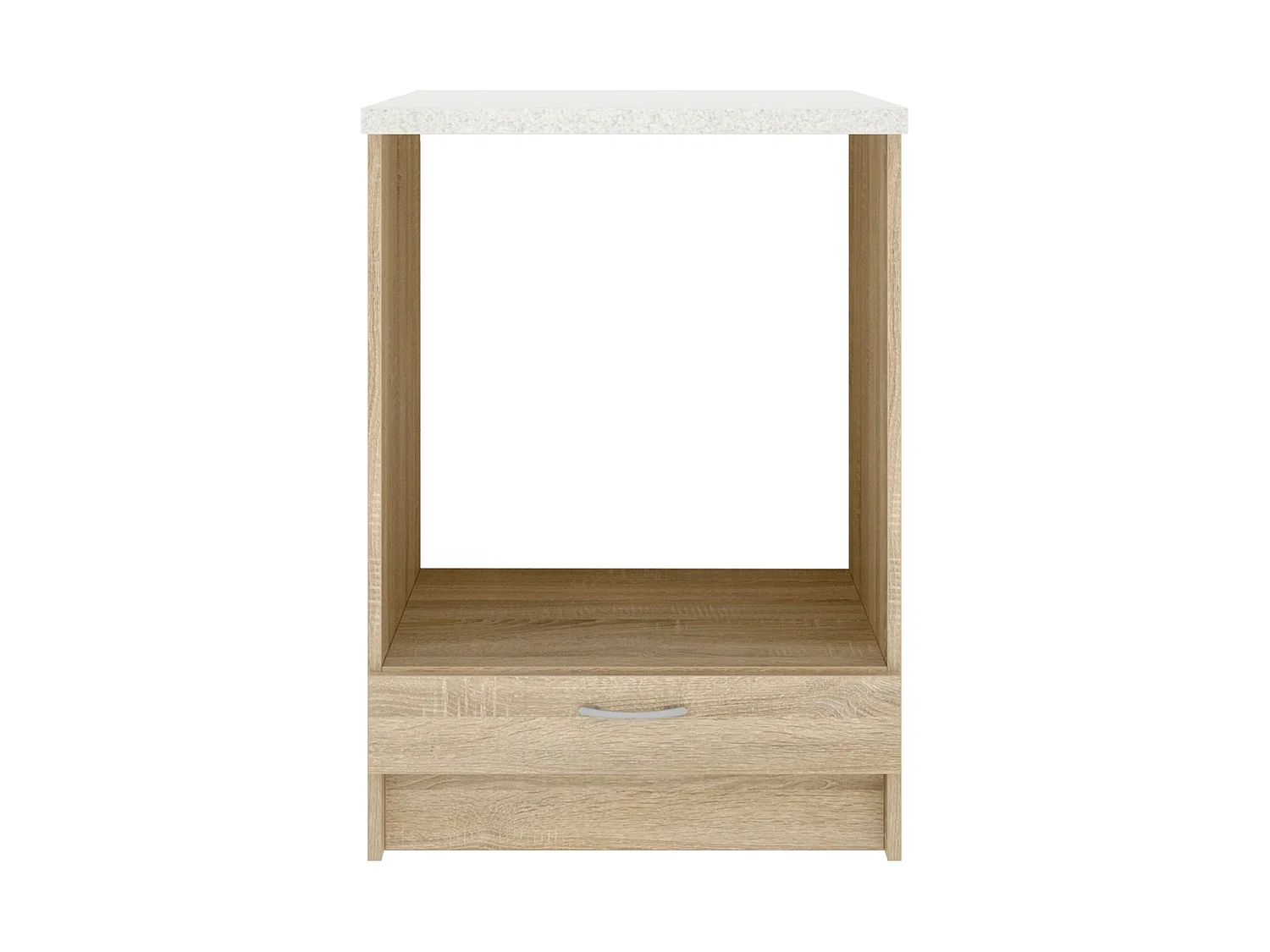 Módulo de cocina para horno kirsten y natural y beige y madera para hogar moderno mueble de almacenaje  - Homekit