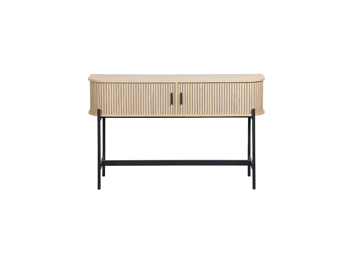 Consola Erma - Color Madera natural - Homekit