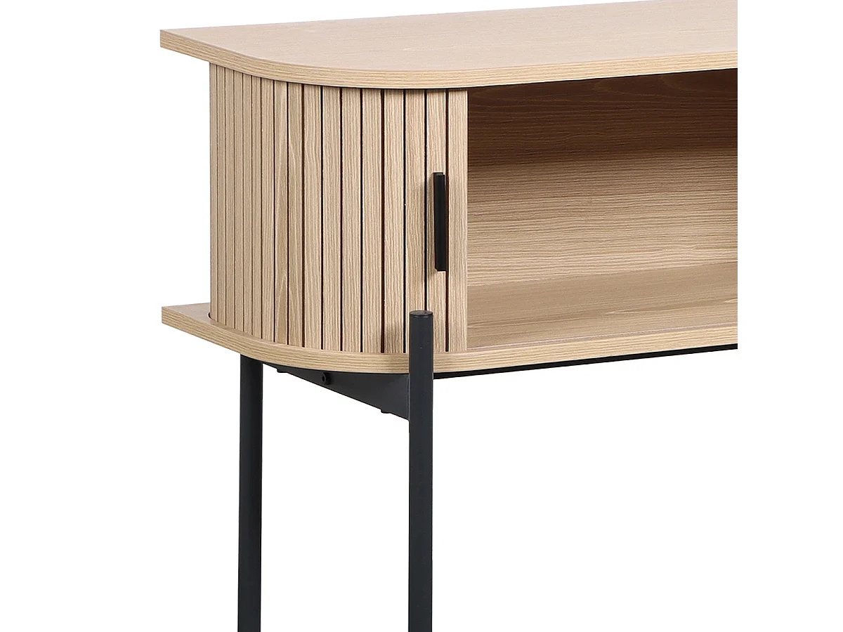 Consola Erma - Color Madera natural - Homekit