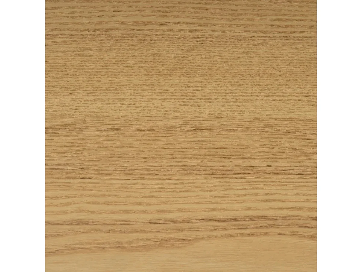 Meuble console, table console en bois coloris naturel et métal gris - Longueur 80 x Profondeur 30 x Hauteur 75 cm