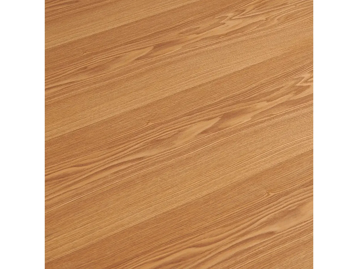 Mesa de comedor redonda extensible cassie natural y madera para hogar moderno mueble de almacenaje  - Homekit