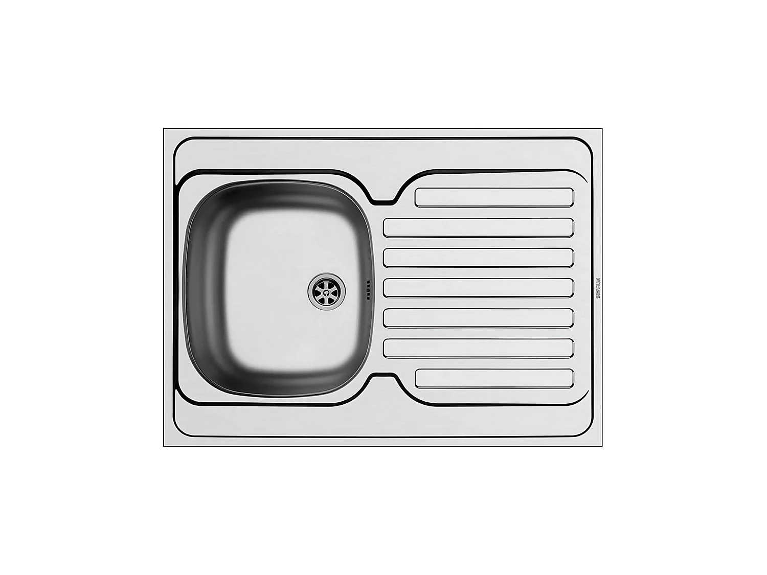 Fregadero doble para módulo de cocina inferior myrtle plateado para hogar moderno mueble de almacenaje  - Homekit