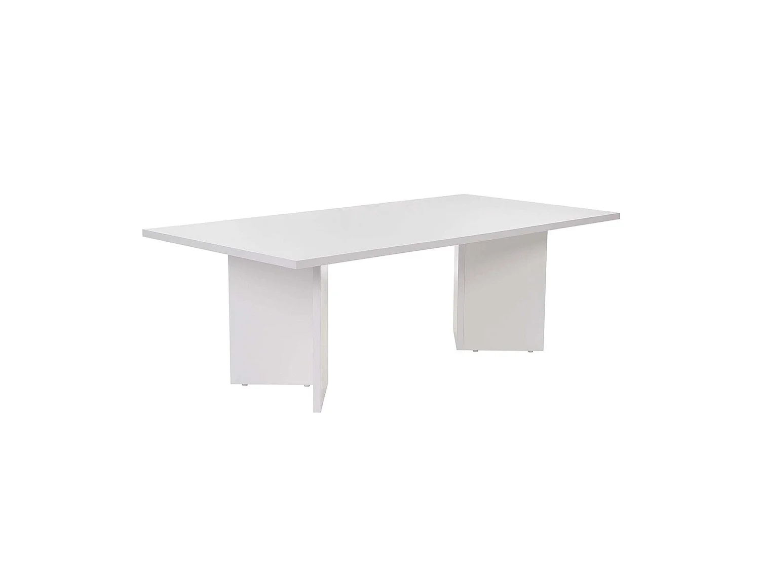Mesa de centro rosalyn blanco para hogar moderno mueble de almacenaje  - Homekit