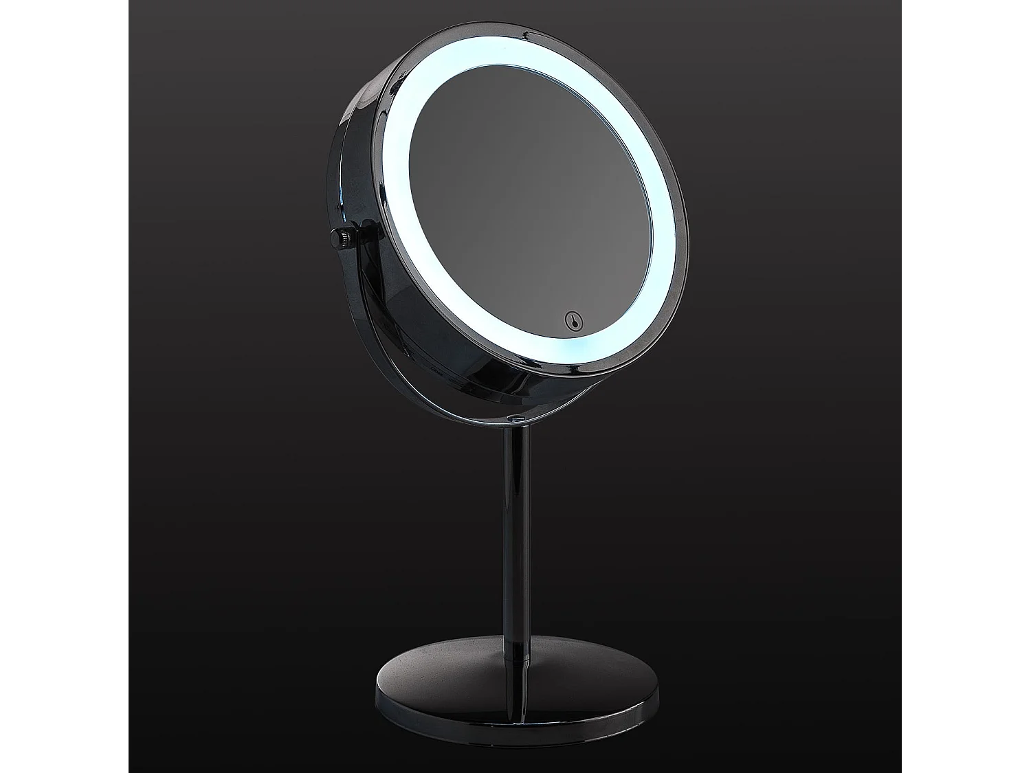 Miroir Grossissant Double Face 5X Avec Éclairage Led Chromé | Gemma
