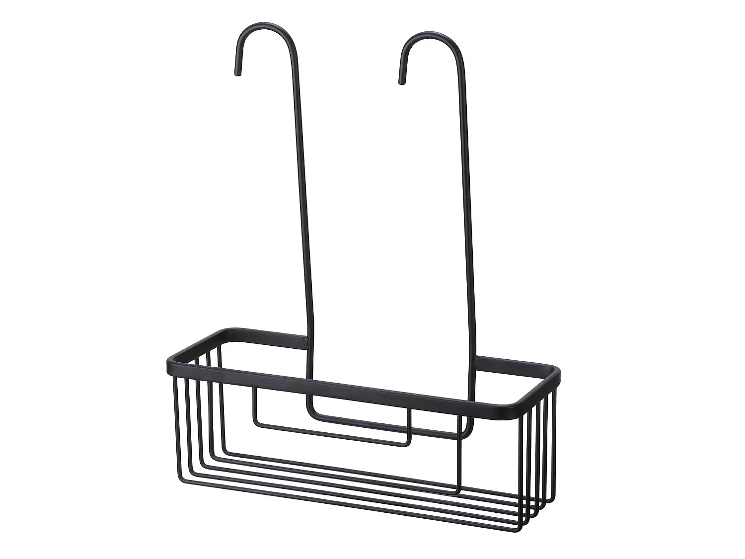 Porte-Objets De Douche Suspendu En Acier Inoxydable Noir